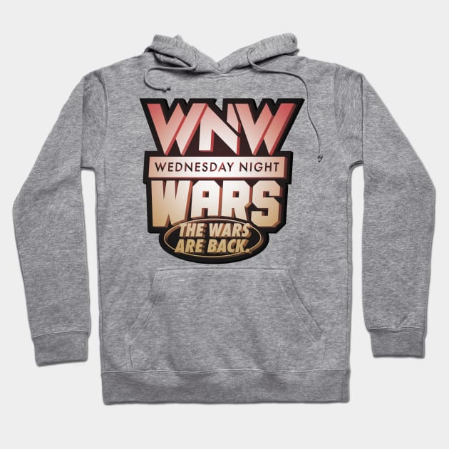 Wrestling Wednesday Night Wars - Heavy Metal Wrasslin'! Hoodie by Mouthpiece Studios